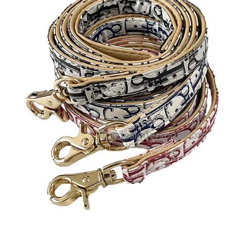 pet collar dior|dior dog leash.